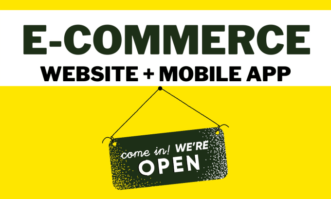 Gig Preview - Build your brand ecommerce website and mobile app with woocommerce