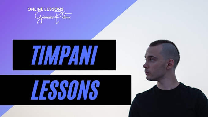 Gig Preview - Teach timpani lesson s