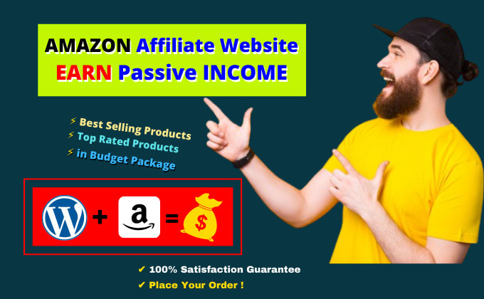 Gig Preview - Create autopilot amazon affiliate website without API key