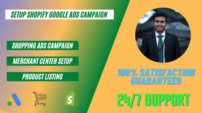 Gig Preview - Drive more sales with expert shopify google shopping ads campaign