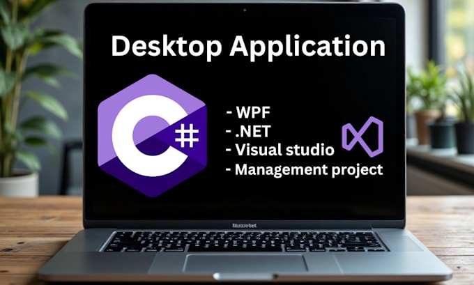 Gig Preview - Code c sharp, wpf windows form desktop application and winui