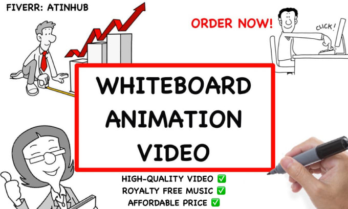 Gig Preview - Create an awesome whiteboard animation video