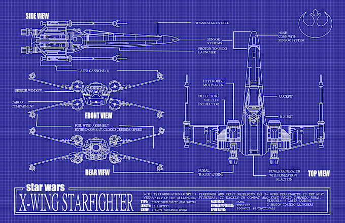 Gig Preview - Do technical drawings and illustrations blueprint line 2d art vector