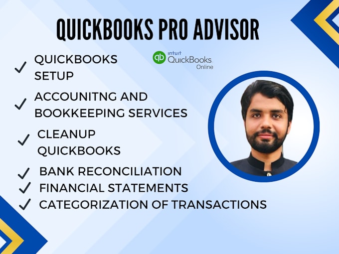 Gig Preview - Do accounting and bookkeeping using quickbooks online