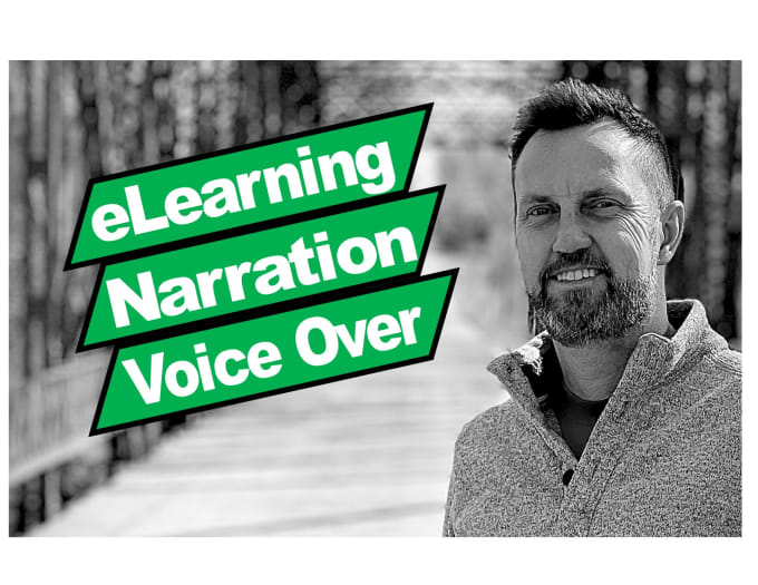 Gig Preview - Record a voice over for your elearning course