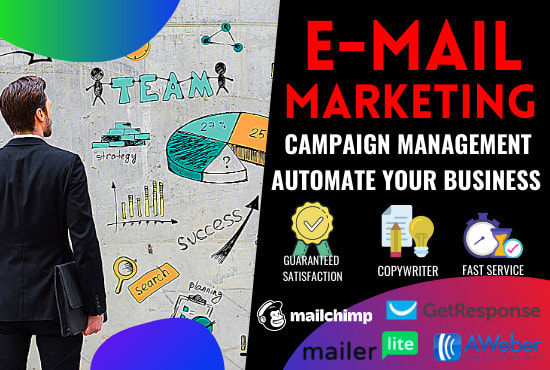 Gig Preview - Manage, optimize and improve your email marketing campaigns