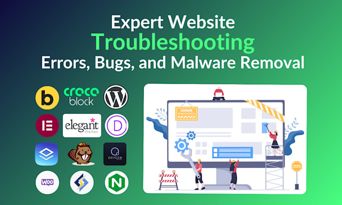 Gig Preview - Be your comprehensive website troubleshooting expert