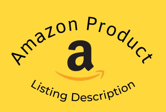 Gig Preview - Write amazon product listing description