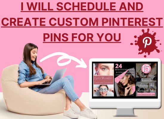 Bestseller - schedule and create custom pinterest pins