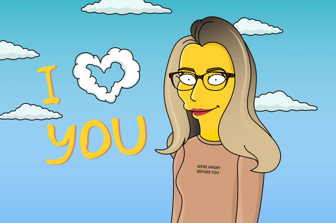 Gig Preview - Draw your portraits in simpsons style