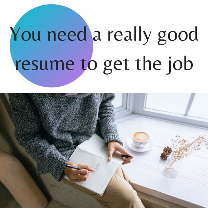 Gig Preview - Write a resume and cover letter that gets your dream job