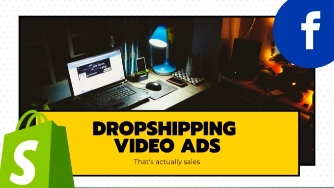 Gig Preview - Create facebook and e commerce dropshipping video ad