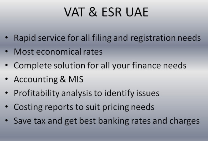 Bestseller - esr economic substance regulations uae registration filings accounts vat