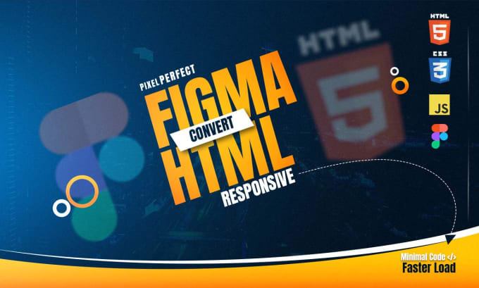 Gig Preview - Convert psd to html, figma to html within 24 hours