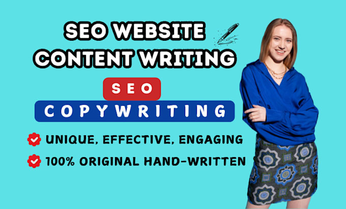 Bestseller - provide professional website content writing with impactful SEO copywriting