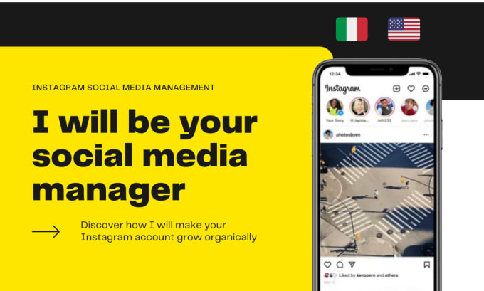 Gig Preview - Be your instagram social media manager