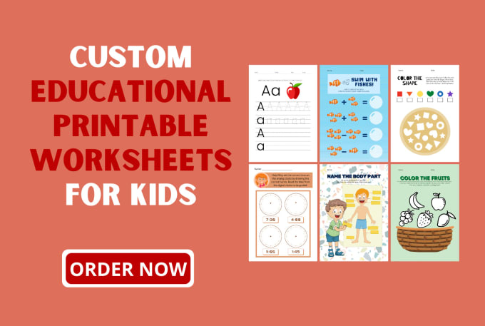 Bestseller - create high quality custom educational printable worksheets