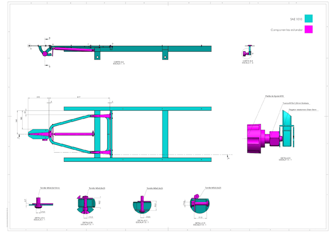 Gig Preview - Do technical drawings 3d cad model