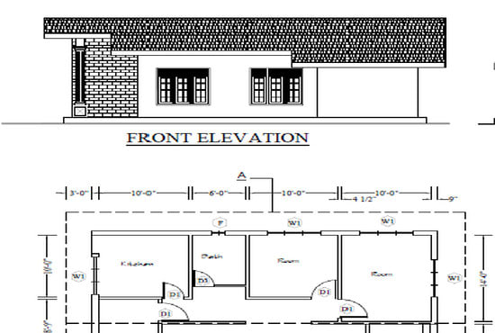 Gig Preview - Draw 2d autocad architectural house and floor plans