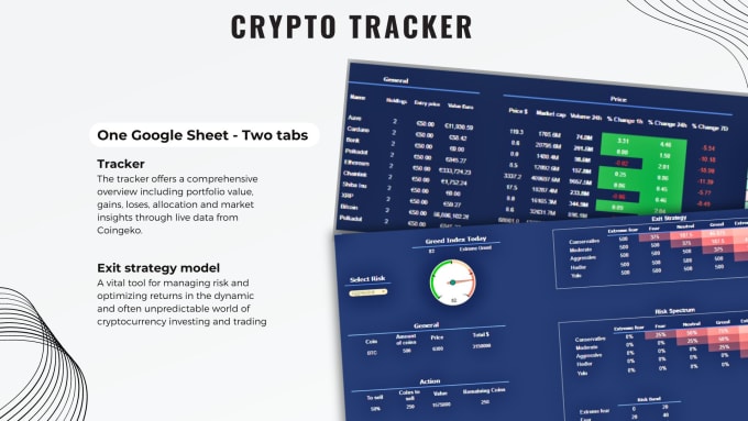 Gig Preview - Create a crypto tracker with real time prices