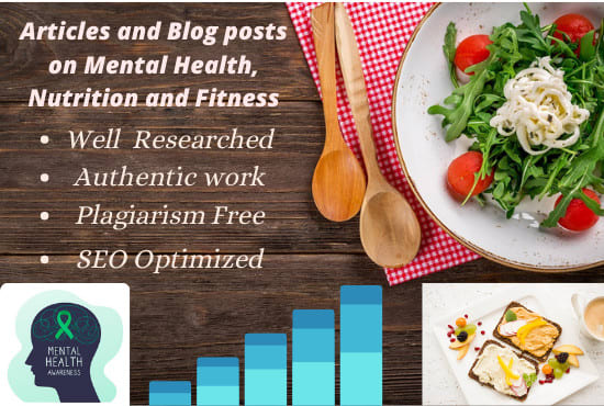 Gig Preview - Write health and fitness articles and blog posts