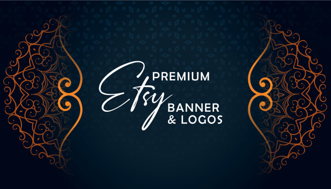 Gig Preview - Design premium etsy banner, etsy logo design