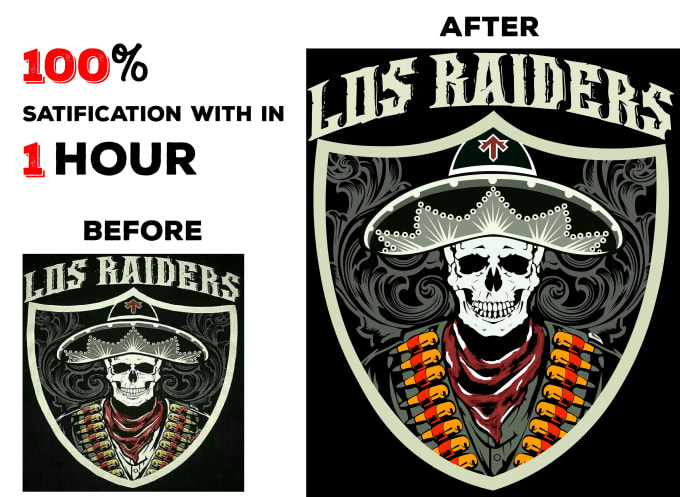 Gig Preview - Expert vector tracing logo, image and redraw raster image