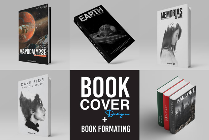 Gig Preview - Design modern minimalist book cover design or kindle cover