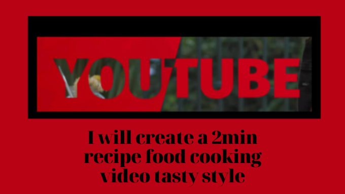 Gig Preview - Create a 2min recipe food cooking video tasty style