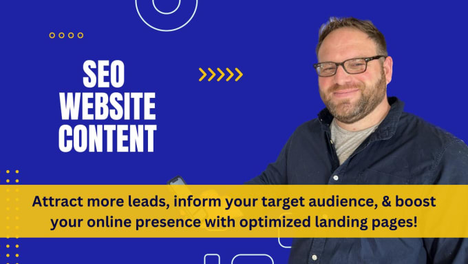 Gig Preview - Write SEO website content that converts