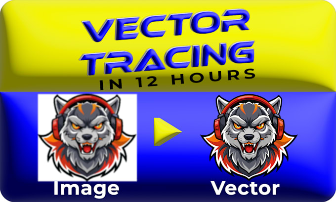 Gig Preview - Do vector tracing of  logo, the image in 12 hours