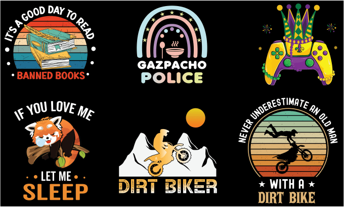 Gig Preview - Do amazing unique tshirt for merch by amazon etsy redbubble