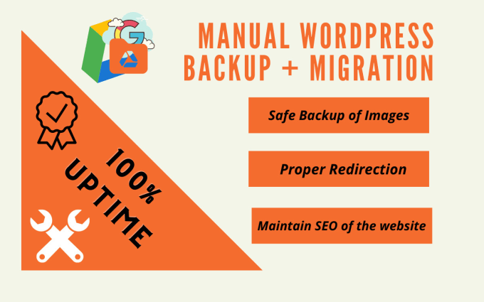 Gig Preview - Do backup, restore, and wordpress website migration