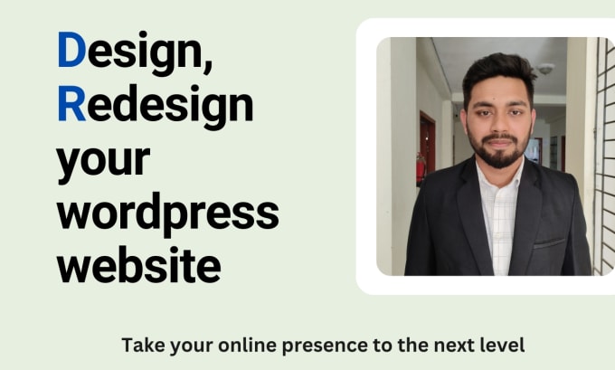 Gig Preview - Design or redesign wordpress website