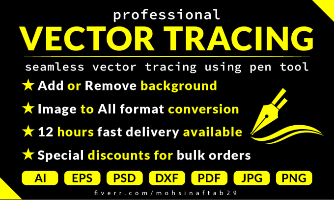 Gig Preview - Do vector tracing retrace, color changing of the logo, sketch, or any artwork