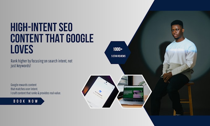 Gig Preview - Write high intent SEO content that google loves