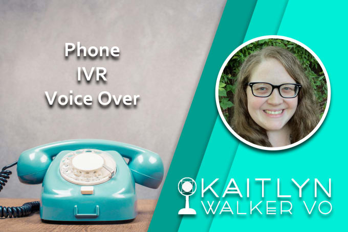 Gig Preview - Record a female phone greeting, IVR, on hold, voicemail message in english