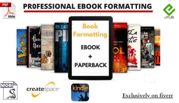 Bestseller - do ebook formatting kindle paperback book formatting kdp