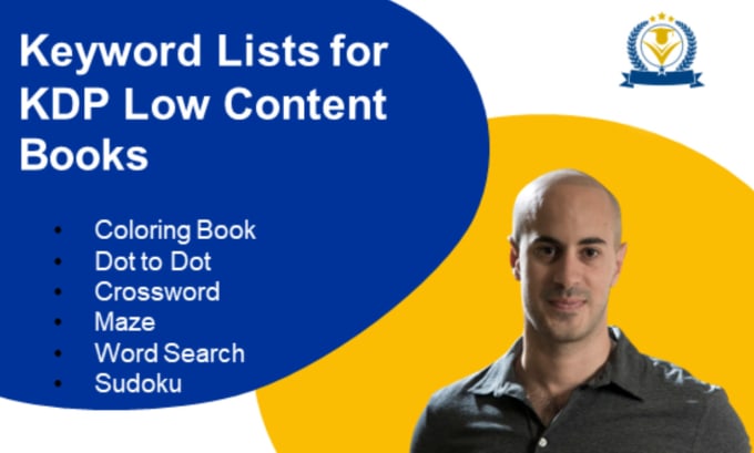 Gig Preview - Give you keyword lists for KDP niche low content books