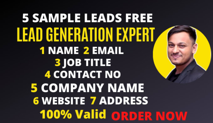 Gig Preview - Find b2b linkedin lead generation business email address