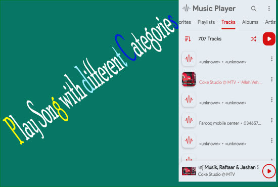 Gig Preview - Make a music player app for you at low price