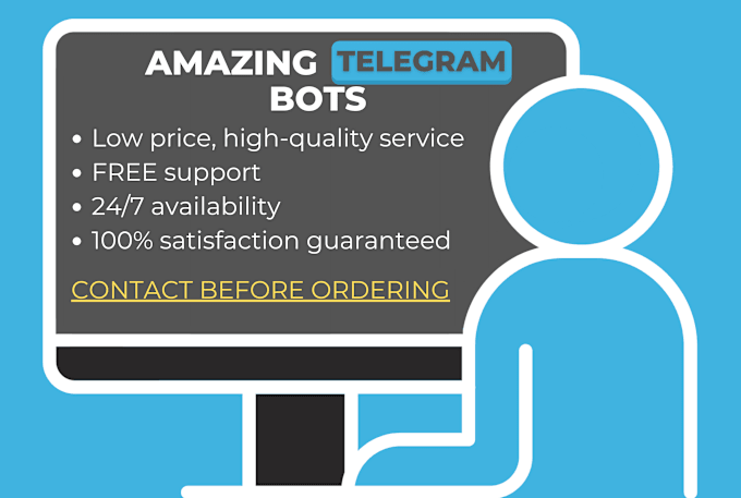 Gig Preview - Develop a professional telegram bot