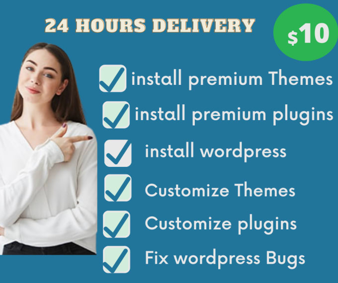 Gig Preview - Fix bugs, customize, install, plugins, themes, wordpress