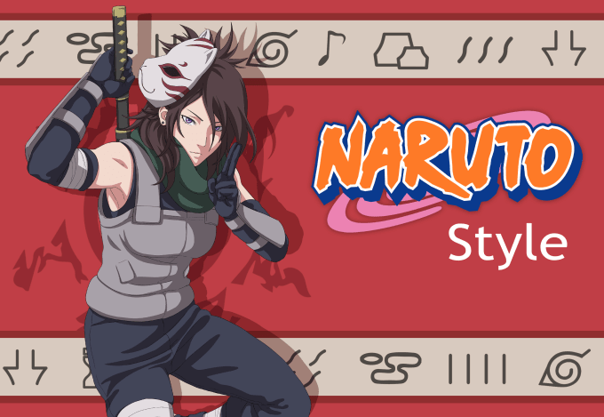 Gig Preview - Draw you in naruto or boruto style