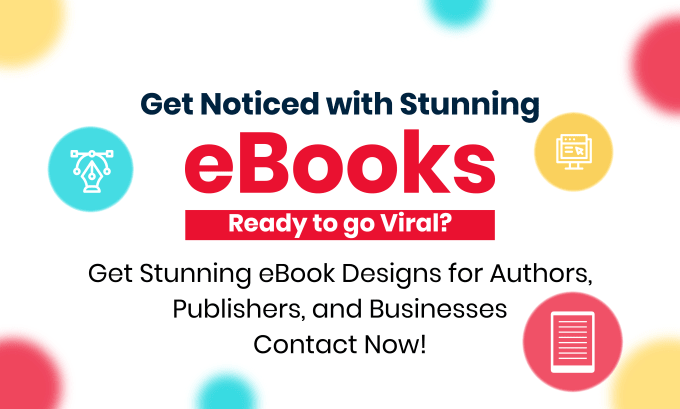 Gig Preview - Create professional ebook design and cover page design to elevate your brand