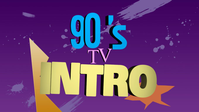 Bestseller - create a retro 80s 90s TV intro