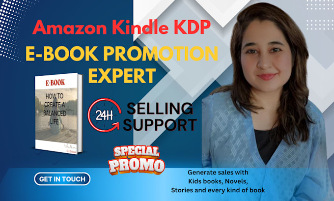 Gig Preview - Promote ebooks, audiobooks, amazon kindle promotion or ebook marketing