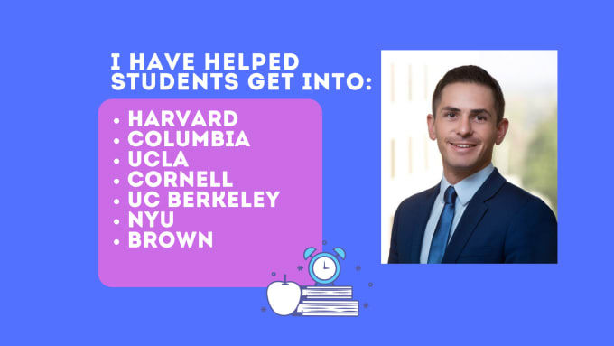 Gig Preview - Deep edit your personal statement, harvard grad