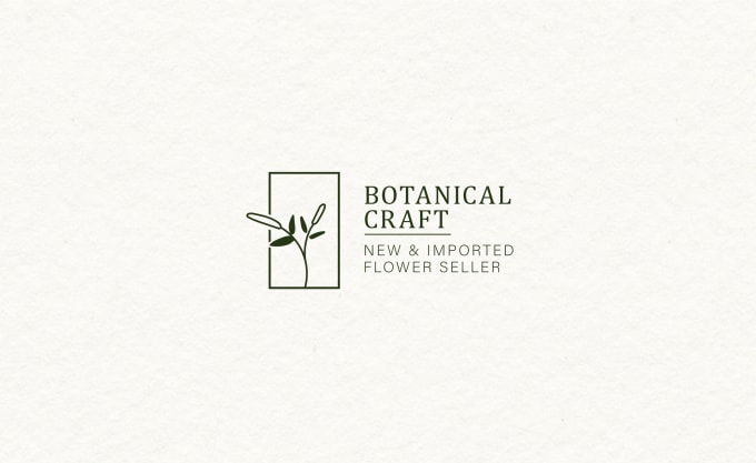 Gig Preview - Design a professional feminine botanical hand drawn logo