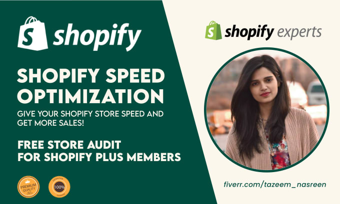 Gig Preview - Do shopify speed optimization and improve load time